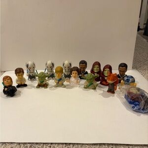 2005 Star Wars Burger King Figures Lot of 16